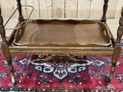 Pamono Trolley with Tray in Beech, 1960s Outlet