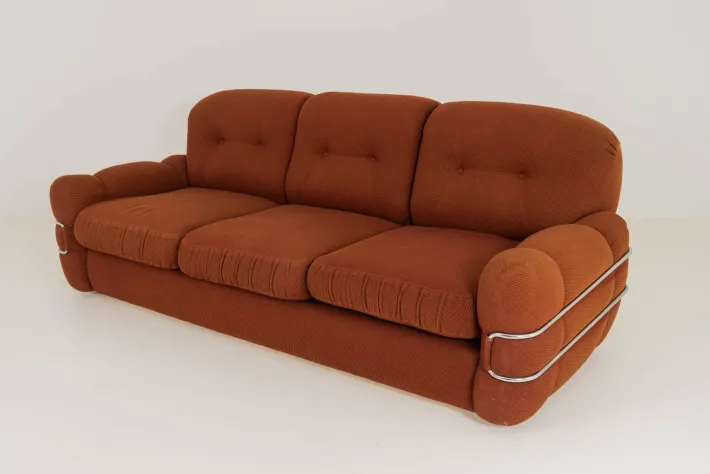 Pamono Tropicana Seating Set by Agostino Lescai for Bedding Brevetti, 1970s, Set of 3 Discount