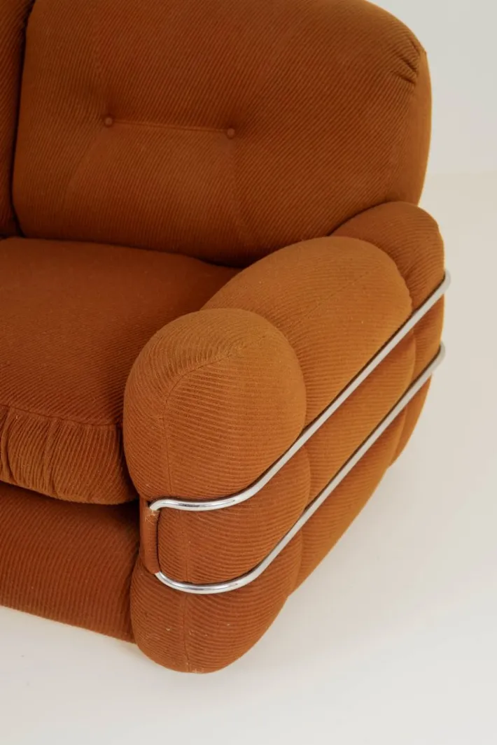 Pamono Tropicana Seating Set by Agostino Lescai for Bedding Brevetti, 1970s, Set of 3 Discount