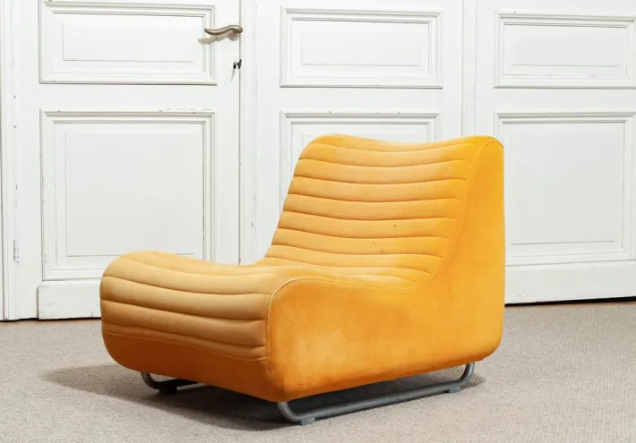 Pamono Tuff Lounge Chair attributed to Carl Henrik Spak for Ulferts, Sweden, 1970s Outlet