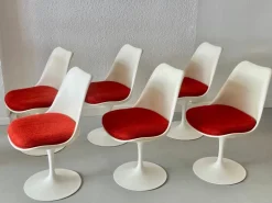 Pamono Tulip Chairs by Eero Saarinen for Knoll Inc / Knoll International, 1968, Set of 6 Best
