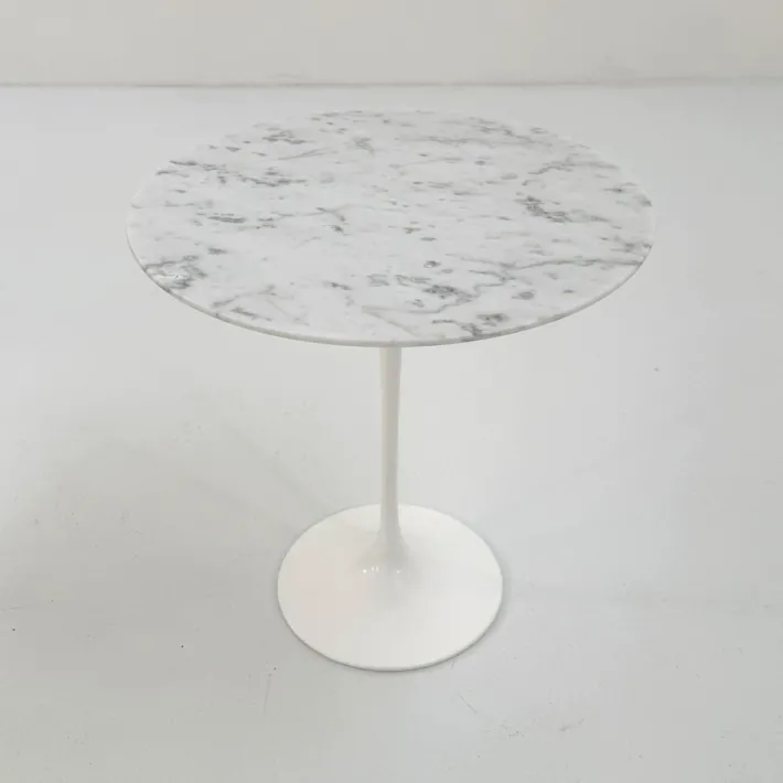 Pamono Tulip Side Table in Marble by Eero Saarinen for Knoll, 1970s Discount