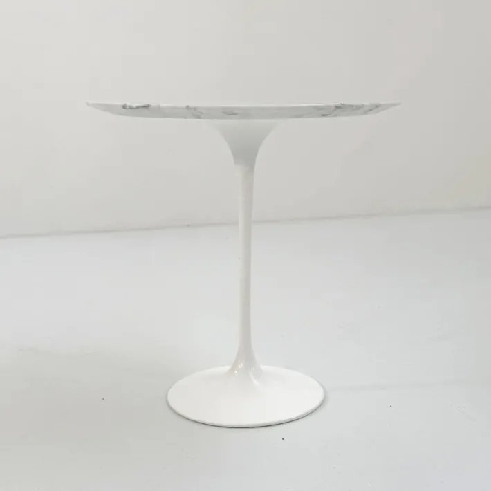 Pamono Tulip Side Table in Marble by Eero Saarinen for Knoll, 1970s Discount