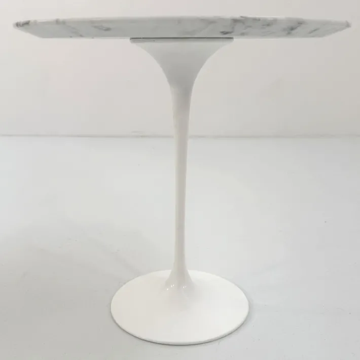 Pamono Tulip Side Table in Marble by Eero Saarinen for Knoll, 1970s Discount