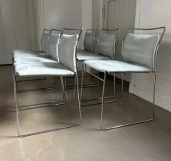 Pamono Tulu Chairs by Kazuhide Takahama for Gavina, Italy, 1970s, Set of 6 New