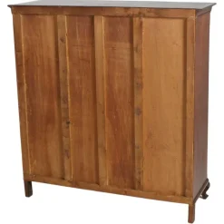 Pamono Tuscan Baroque Style Walnut Display Sideboard with Brass Grilles by Michele Bonciani, 1940s Online