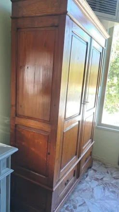 Pamono Tuscan Fir Wardrobe, 1890s Best