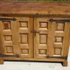 Pamono Tuscan Oak and Walnut 2-Door Sideboard Best