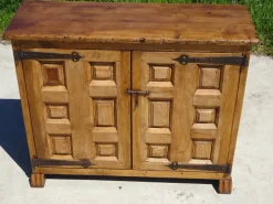 Pamono Tuscan Oak and Walnut 2-Door Sideboard Best