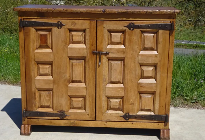 Pamono Tuscan Oak and Walnut 2-Door Sideboard Best