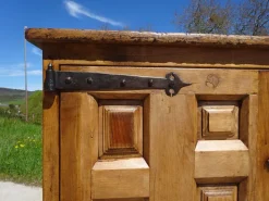 Pamono Tuscan Oak and Walnut 2-Door Sideboard Best