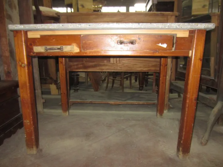Pamono Tuscan Worktable or Kitchen Front, 1950s Sale