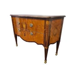 Pamono Two-Drawer Wooden Chest of Drawers Outlet