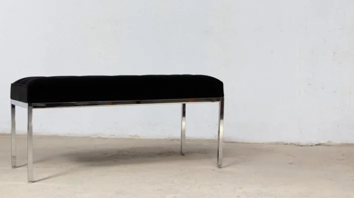 Pamono Two-Seater Bank by Florence Knoll for Knoll International, 1950s Online