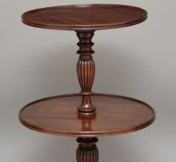 Pamono Two-Tiered Dumbwaiter, 1830s