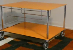 Pamono Ty Trolley Cart attributed to Marco Zanuso for De Padova, Italy, 2008 Outlet