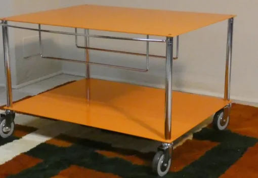 Pamono Ty Trolley Cart attributed to Marco Zanuso for De Padova, Italy, 2008 Outlet