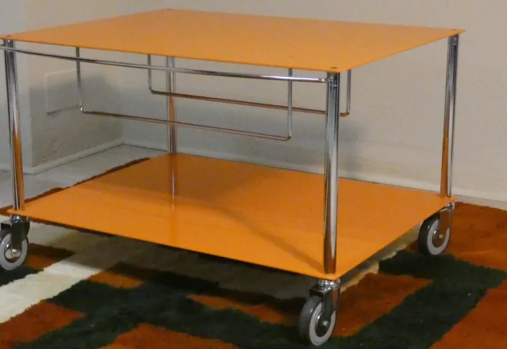 Pamono Ty Trolley Cart attributed to Marco Zanuso for De Padova, Italy, 2008 Outlet