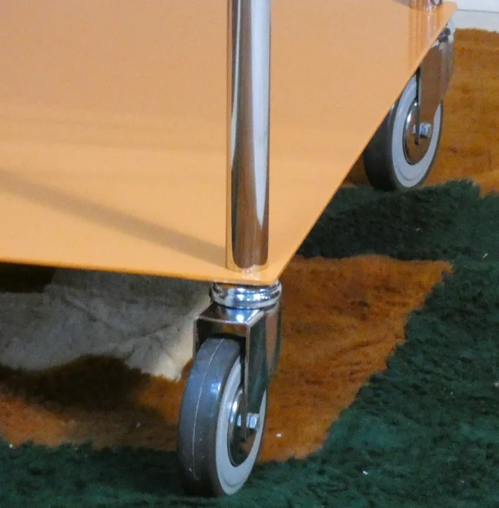 Pamono Ty Trolley Cart attributed to Marco Zanuso for De Padova, Italy, 2008 Outlet