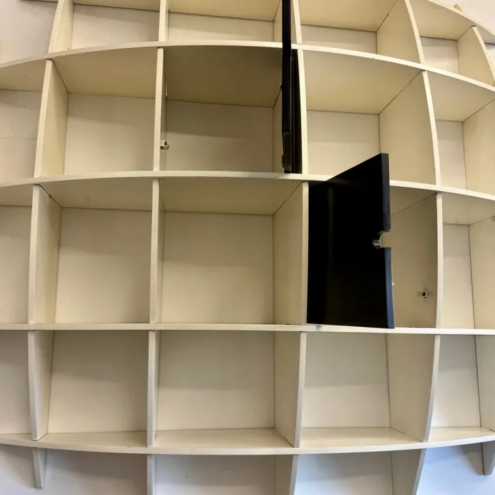 Pamono Tyco Bookcase by Manfredo Massironi for Nikol International, 1970s Discount