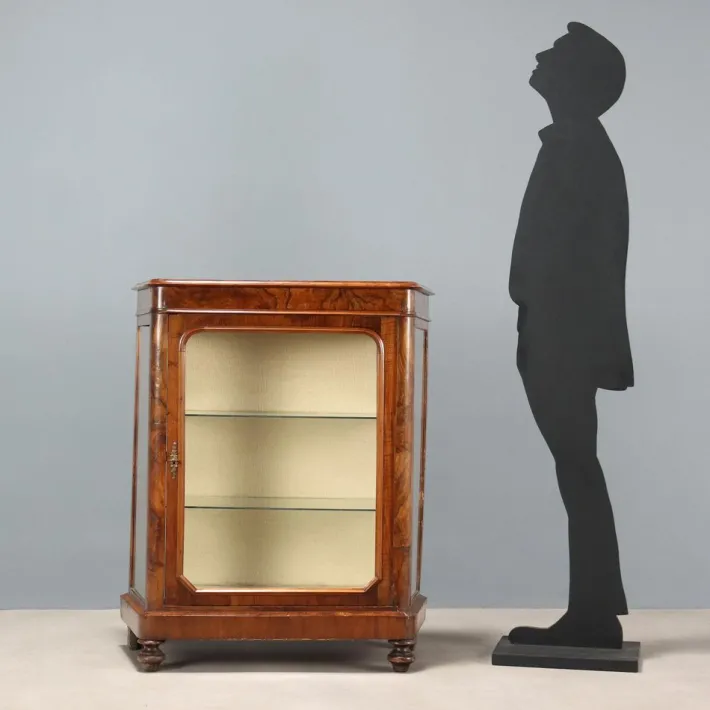 Pamono Umbertina Display Cabinet in Walnut Sale