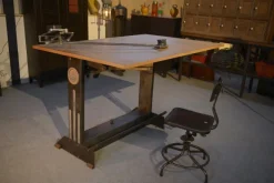 Pamono Unic Paris Architect Table by Lucien Sautereau, 1950s Best