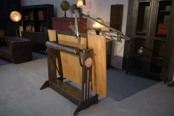 Pamono Unic Paris Architect Table by Lucien Sautereau, 1950s Best