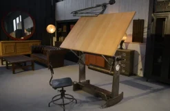 Pamono Unic Paris Architect Table by Lucien Sautereau, 1960s Best