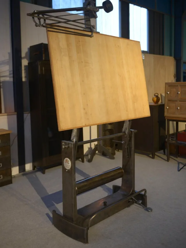 Pamono Unic Paris Architect Table by Lucien Sautereau, 1960s Best