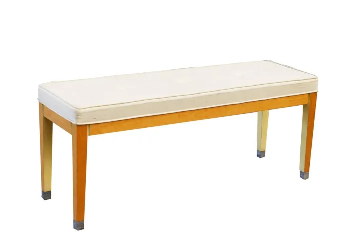 Pamono Upholstered Wooden Bench, 1990s Discount
