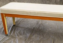 Pamono Upholstered Wooden Bench, 1990s Discount