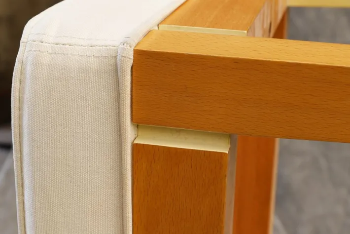 Pamono Upholstered Wooden Bench, 1990s Discount