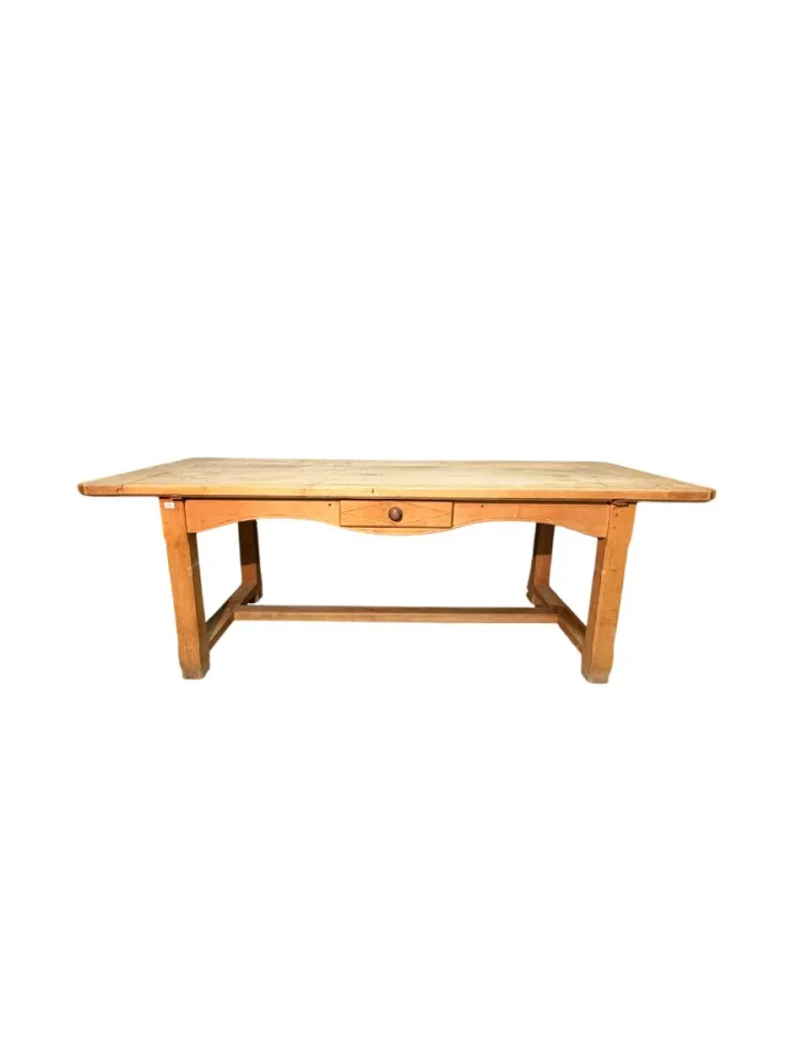 Pamono Valdostano Refectory Table in Maple, 1700 New