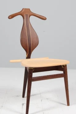 Pamono Valet Chair in Wenge and Ash attributed to Hans Wegner for PP Møbler, Denmark, 2010s Hot