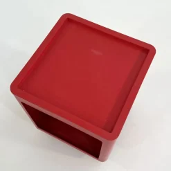 Pamono Valetto Quadro Chest on Wheels by G. Castiglioni and G. Gaviraghi for Valenti, 1970s Clearance