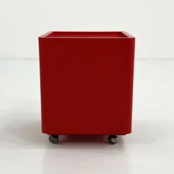 Pamono Valetto Quadro Chest on Wheels by G. Castiglioni and G. Gaviraghi for Valenti, 1970s Clearance