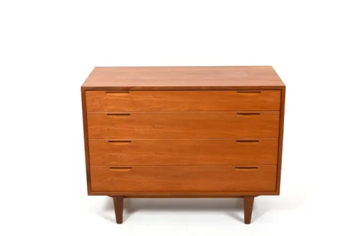 Pamono Vanity Dresser in Teak by Ib Kofod-Larsen for Brande Møbelindustri, 1960s Sale