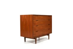 Pamono Vanity Dresser in Teak by Ib Kofod-Larsen for Brande Møbelindustri, 1960s Sale