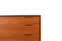 Pamono Vanity Dresser in Teak by Ib Kofod-Larsen for Brande Møbelindustri, 1960s Sale