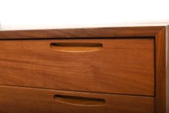 Pamono Vanity Dresser in Teak by Ib Kofod-Larsen for Brande Møbelindustri, 1960s Sale