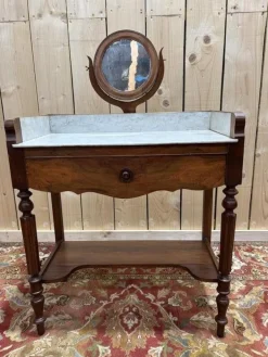 Pamono Vanity Table in Solid Wood Clearance