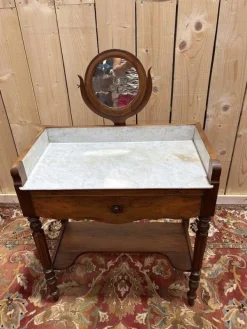 Pamono Vanity Table in Solid Wood Clearance