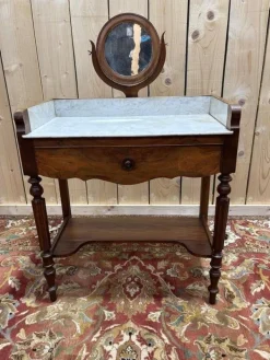Pamono Vanity Table in Solid Wood Clearance