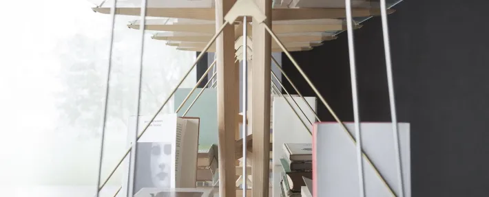 Pamono Veliero Bookcase in Wood by Franco Albini for Cassina Best