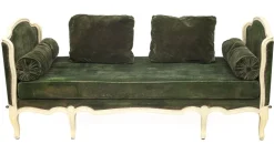Pamono Velvet Banquette Daybed, 1940s Best