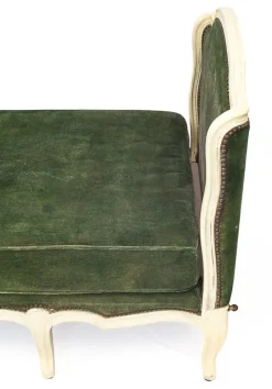 Pamono Velvet Banquette Daybed, 1940s Best