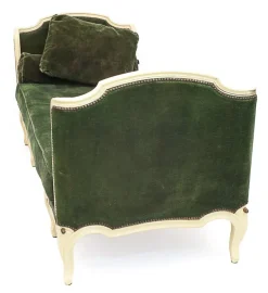 Pamono Velvet Banquette Daybed, 1940s Best