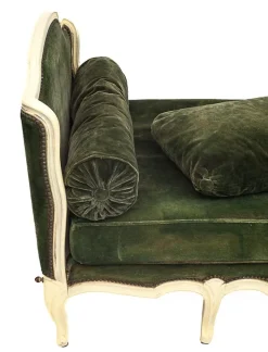 Pamono Velvet Banquette Daybed, 1940s Best