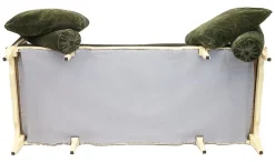 Pamono Velvet Banquette Daybed, 1940s Best