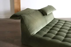 Pamono Velvet Le Bambole Bed by Mario Bellini for B&B Italia, 1970s New